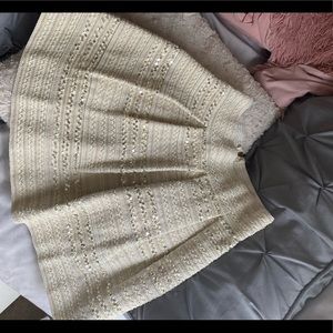Midi sequin skirt